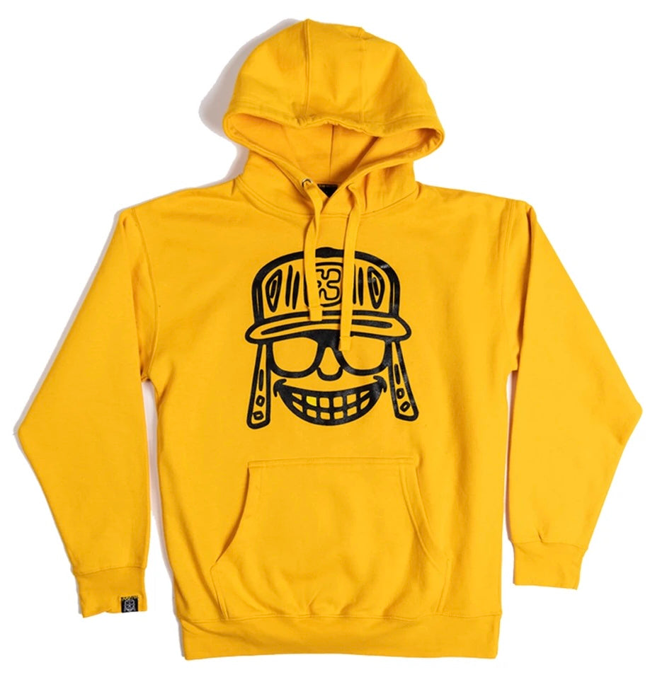 Black & Yellow Raka Mola Hoodie