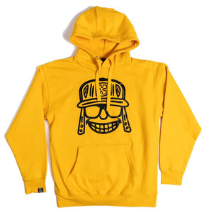 Black & Yellow Raka Mola Hoodie